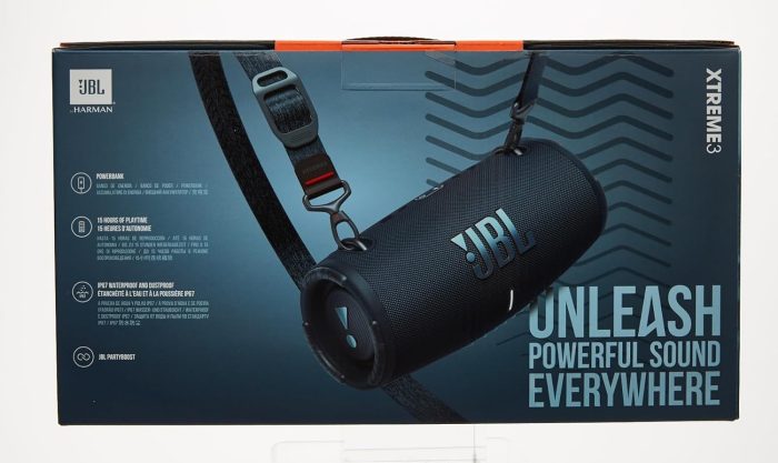 Jbl Xtreme 3 JBL-XTREME3-BLU Głośnik Bluetooth, Niebieski, 24 x 69 x 2.5 cm