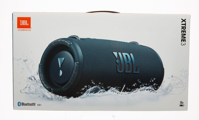 Jbl Xtreme 3 JBL-XTREME3-BLU Głośnik Bluetooth, Niebieski, 24 x 69 x 2.5 cm