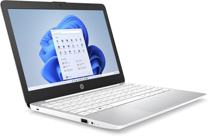 HP Stream laptop | wyświetlacz HD 11,6" | Intel Celeron N4120 | 4 GB DDR4 RAM | 64 GB eMMC | karta graficzna Intel | Windows 11