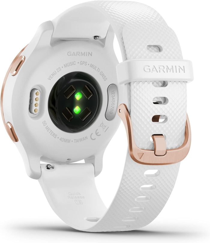 Garmin Unisex Dla Dorosłych Venu 2S 010-02430-11 Smartwatch Gps, Czarny/Szary, 1.3"