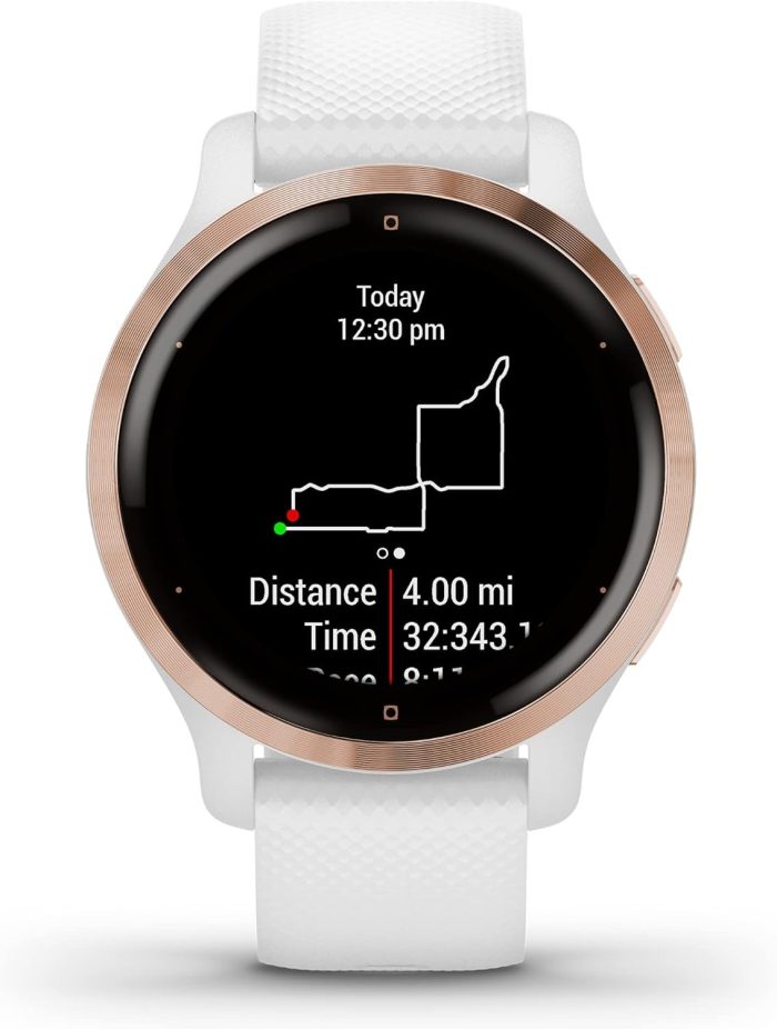 Garmin Unisex Dla Dorosłych Venu 2S 010-02430-11 Smartwatch Gps, Czarny/Szary, 1.3"