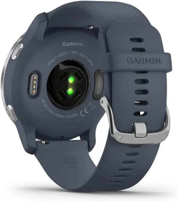 Garmin Unisex Dla Dorosłych Venu 2S 010-02430-11 Smartwatch Gps, Czarny/Szary, 1.3"