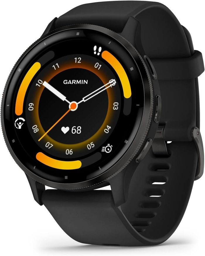 Garmin Uniseks Venu 3S 010-02785-04 Smartwatch, Kość Słoniowa, S