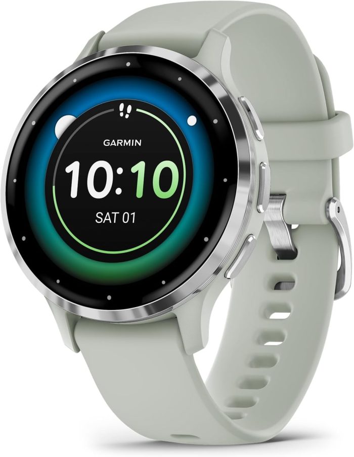 Garmin Uniseks Venu 3S 010-02785-04 Smartwatch, Kość Słoniowa, S