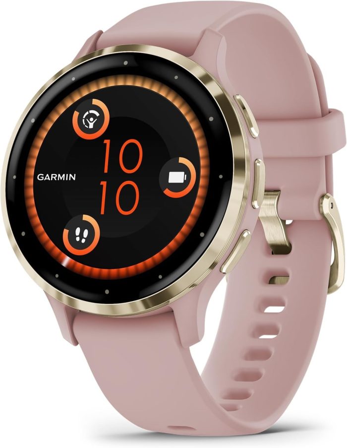 Garmin Uniseks Venu 3S 010-02785-04 Smartwatch, Kość Słoniowa, S