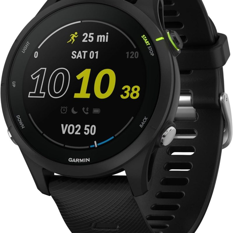 Garmin Forerunner 255 Music Smartwatch GPS do Biegania Czarny