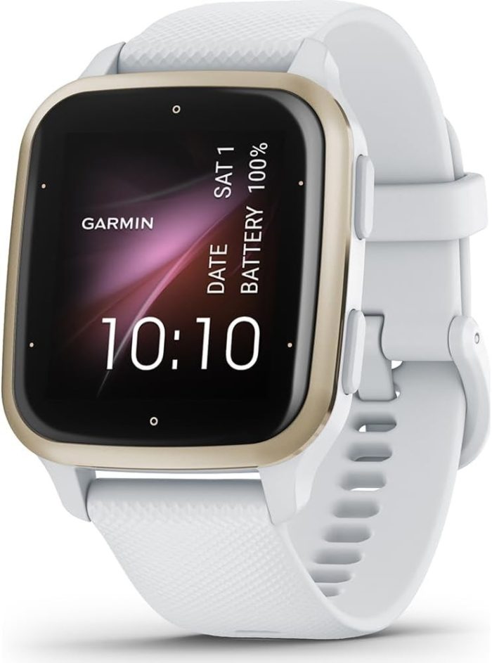 Garmin Kobiety Venu Sq 2 Music 010-02700-10 Smartwatch, Czarny, 1.41”