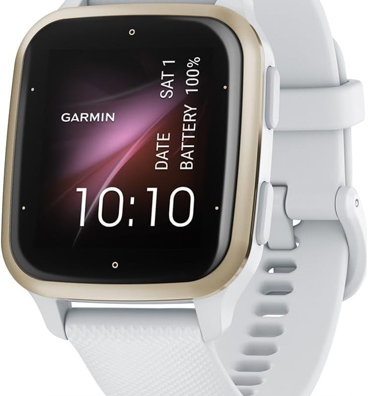 Garmin Kobiety Venu Sq 2 Music 010-02700-10 Smartwatch, Czarny, 1.41”