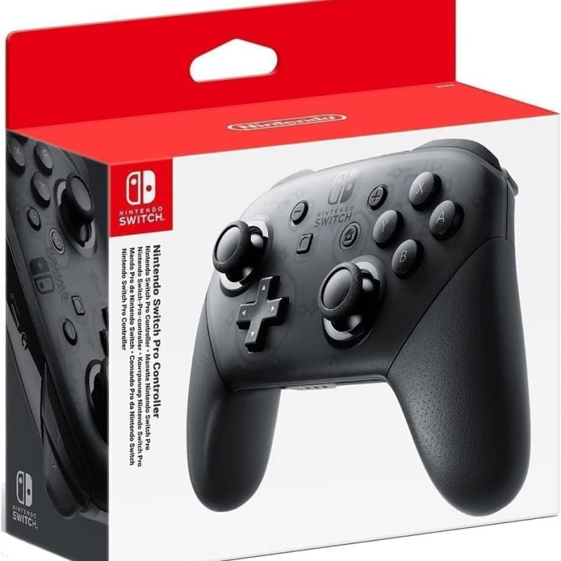 Nintendo Switch Pro Kontroler do Gier, Czarny, 15,6 x 15,2 x 6,6 cm