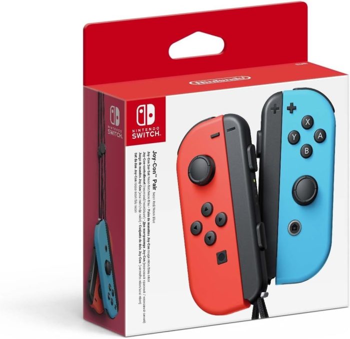 Kontroler Nintendo Switch Joy-Con Pair, Neon Red/Neon Blue