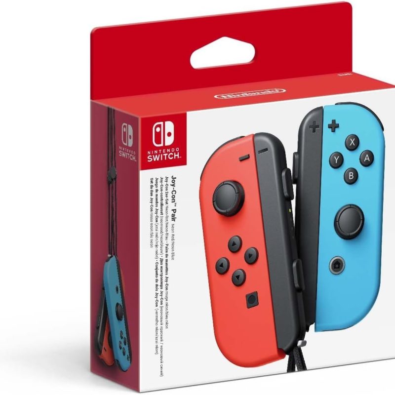 Kontroler Nintendo Switch Joy-Con Pair, Neon Red/Neon Blue