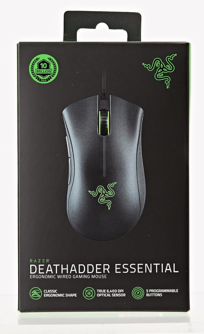 Razer Deathadder Essential Mysz Gamingowa, Czarny