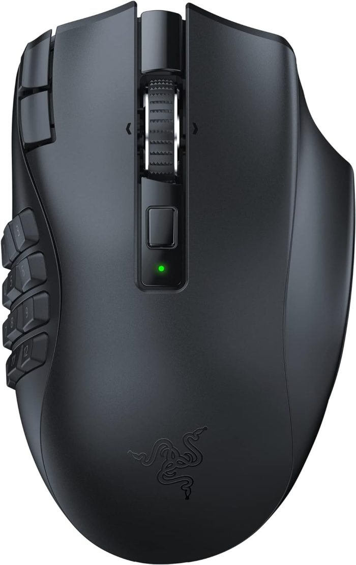 Razer Naga Trinity - przewodowa mysz do gier MOBA/MMO (3 wymienne płytki boczne, czujnik optyczny 5G 16 000 DPI, do 19