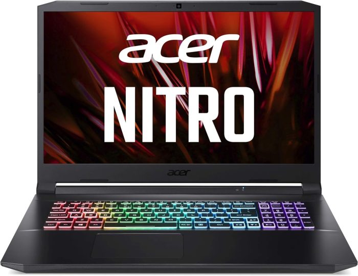 Acer Nitro 5 (AN515-45-R2QX) laptop gamingowy, wyświetlacz 15,6 WQHD 165 Hz, AMD Ryzen 7 5800H, 16 GB RAM, 1 TB SSD, NVIDIA