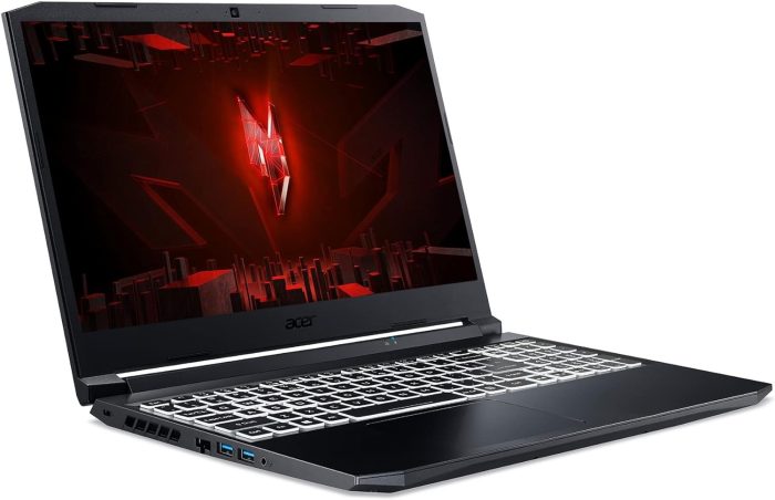 Acer Nitro 5 (AN515-45-R2QX) laptop gamingowy, wyświetlacz 15,6 WQHD 165 Hz, AMD Ryzen 7 5800H, 16 GB RAM, 1 TB SSD, NVIDIA