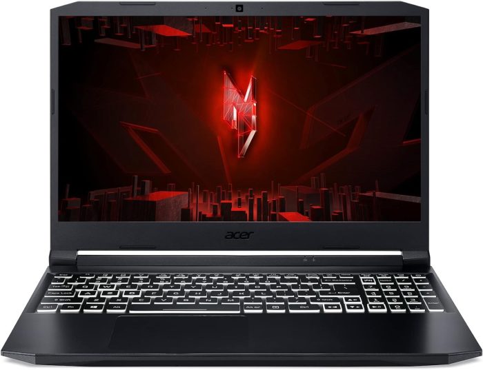 Acer Nitro 5 (AN515-45-R2QX) laptop gamingowy, wyświetlacz 15,6 WQHD 165 Hz, AMD Ryzen 7 5800H, 16 GB RAM, 1 TB SSD, NVIDIA