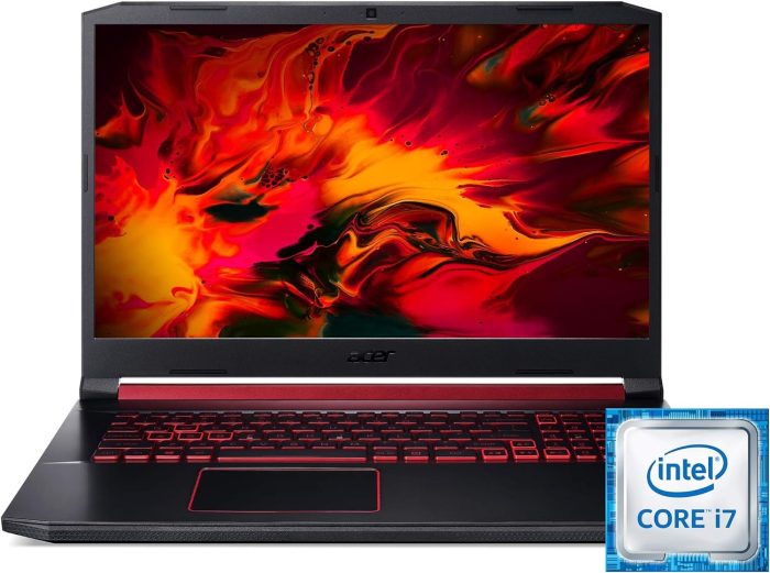 Acer Nitro 5 (AN515-45-R2QX) laptop gamingowy, wyświetlacz 15,6 WQHD 165 Hz, AMD Ryzen 7 5800H, 16 GB RAM, 1 TB SSD, NVIDIA