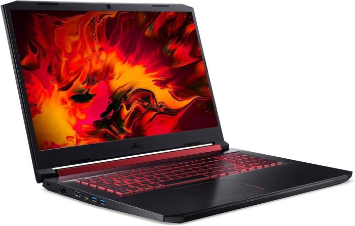 Acer Nitro 5 (AN515-45-R2QX) laptop gamingowy, wyświetlacz 15,6 WQHD 165 Hz, AMD Ryzen 7 5800H, 16 GB RAM, 1 TB SSD, NVIDIA