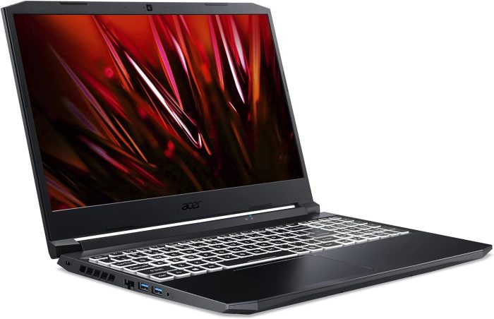 Acer Nitro 5 (AN515-45-R2QX) laptop gamingowy, wyświetlacz 15,6 WQHD 165 Hz, AMD Ryzen 7 5800H, 16 GB RAM, 1 TB SSD, NVIDIA