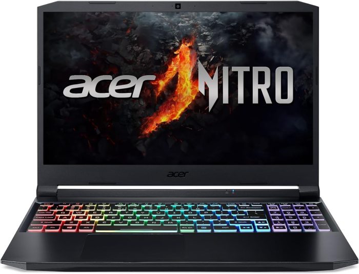 Acer Nitro 5 (AN515-45-R2QX) laptop gamingowy, wyświetlacz 15,6 WQHD 165 Hz, AMD Ryzen 7 5800H, 16 GB RAM, 1 TB SSD, NVIDIA