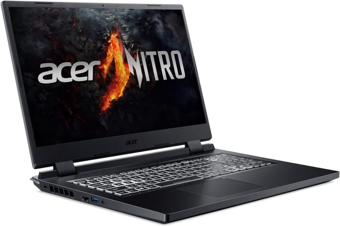 Acer Nitro 5 (AN515-45-R2QX) laptop gamingowy, wyświetlacz 15,6 WQHD 165 Hz, AMD Ryzen 7 5800H, 16 GB RAM, 1 TB SSD, NVIDIA