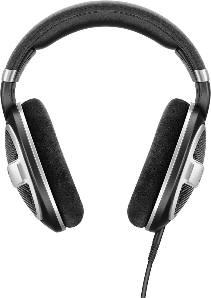 Sennheiser 508697 Słuchawki Nauszne, Czarny/Srebrny