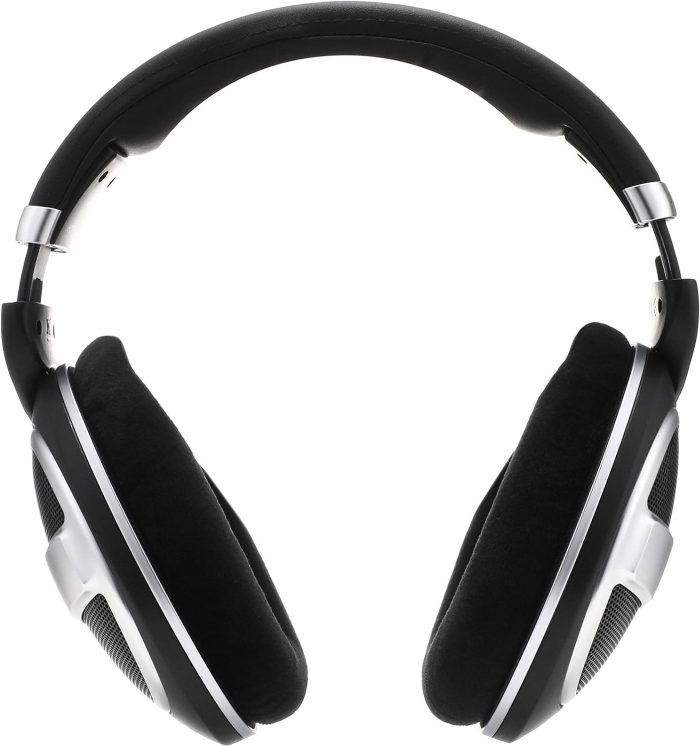 Sennheiser 508697 Słuchawki Nauszne, Czarny/Srebrny