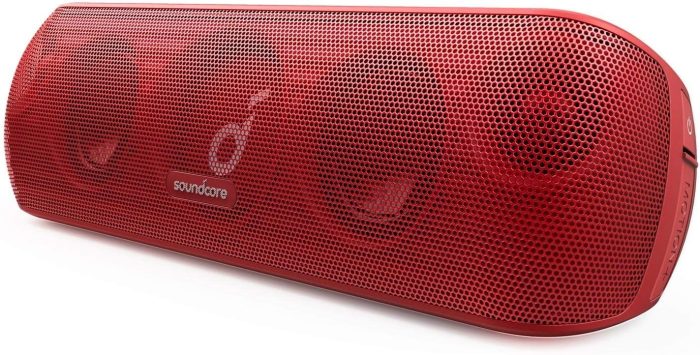 Soundcore Motion+ bezprzewodowy głośnik Bluetooth wysokiej jakości 30 W, rozszerzony bas i wysokie tony, z aplikacją, możliwość