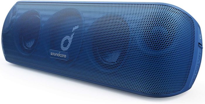 Soundcore Motion+ bezprzewodowy głośnik Bluetooth wysokiej jakości 30 W, rozszerzony bas i wysokie tony, z aplikacją, możliwość