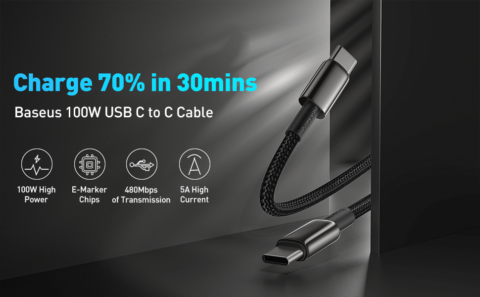 Kabel USB C 100 W