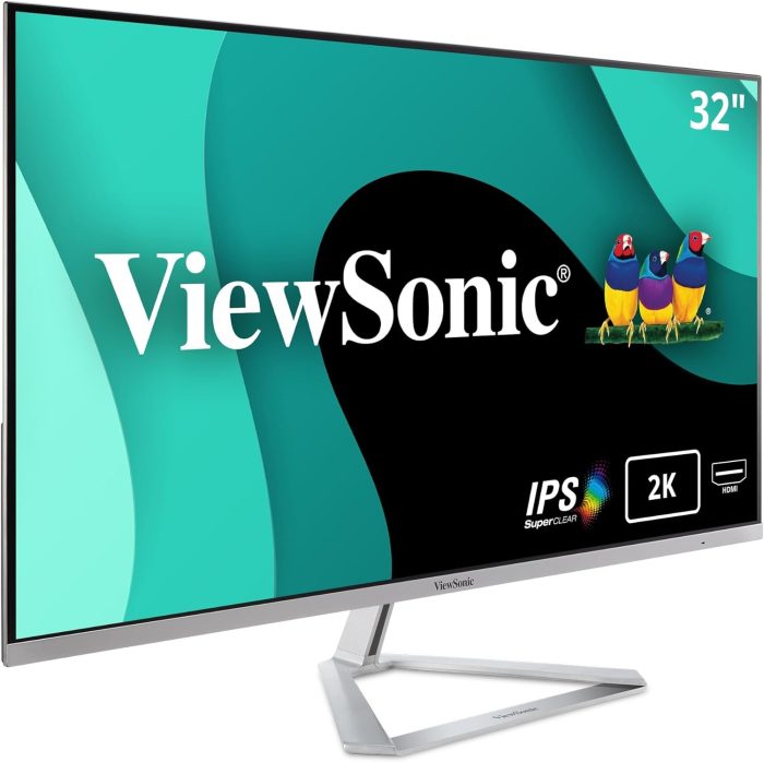 Viewsonic VX2776-SMH monitor biurowy o przekątnej 68,6 cm (27 cali) (Full-HD, panel IPS, HDMI, Eye-Care, tryb ekologiczny,