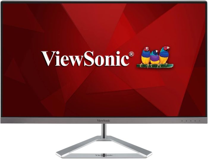 Viewsonic VX2776-SMH monitor biurowy o przekątnej 68,6 cm (27 cali) (Full-HD, panel IPS, HDMI, Eye-Care, tryb ekologiczny,