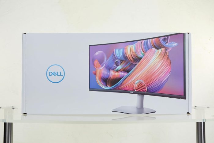 Dell S3422DW 34-calowy WQHD (3440x1440) 21:9 1800R zakrzywiony monitor, 100Hz, VA, 4ms, AMD Radeon FreeSync, wbudowane głośniki,