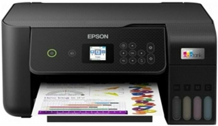 Epson EcoTank ET-2820 Wielofunkcyjne urządzenie 3 w 1 (kopiarka, skaner, drukarka, DIN A4, WiFi, USB 2.0), duży zbiornik z