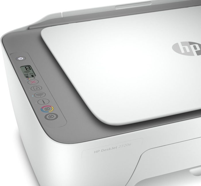 HP Drukarka Wielofunkcyjna, Deskjet 2720E, 26K67B, Szaro Biały