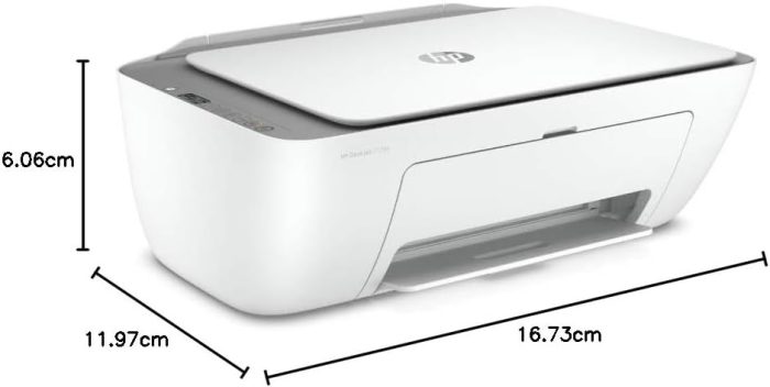 HP Drukarka Wielofunkcyjna, Deskjet 2720E, 26K67B, Szaro Biały