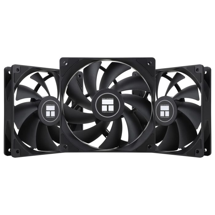 Thermalright TL-C12C CPU Fan 120mm Case Cooler Fan, 4pin PWM Cichy wentylator komputerowy z S-FDB łożyska w zestawie, do 1550RPM