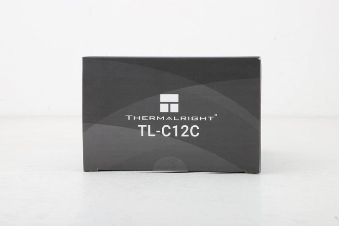 Thermalright TL-C12C CPU Fan 120mm Case Cooler Fan, 4pin PWM Cichy wentylator komputerowy z S-FDB łożyska w zestawie, do 1550RPM