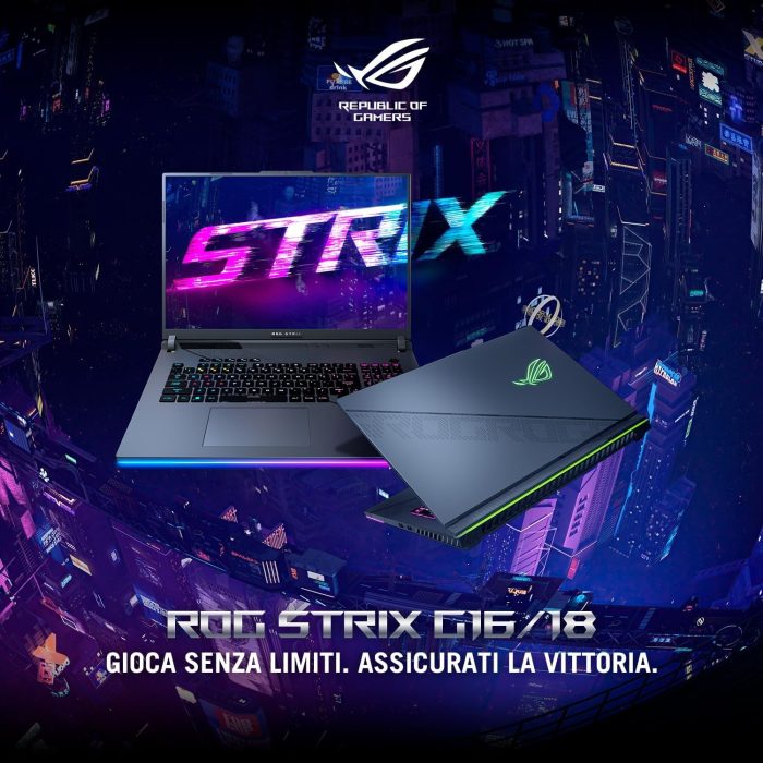 ASUS ROG Strix G16 G614JZRB0CQ2PCXRR, notebook z ekranem 16" QHD Antiglare, 240 Hz, procesor Intel Core i9 14900HX, 16 GB, 1 TB