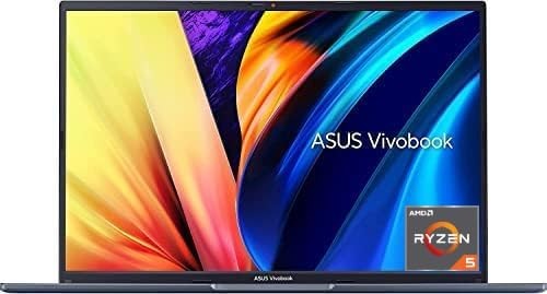 Asus Vivobook 90NB0Y81-M00R50 Laptop, AMD Ryzen 5 5600H, 8GB RAM, 512 GB SSD, Grafika Zintegrowana, DOS, QWERTY, Granatowy, 16 "