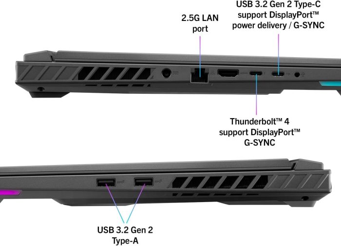 ASUS ROG Flow Z13 GZ301VUB0BZWF3MTF Notebook z ekranem 13,4" QHD+ Glossy, 165 Hz, Intel Core 13 generacji i9-13900H, 16 GB, 1 TB