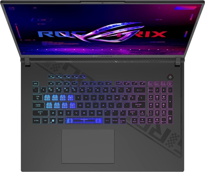 ASUS ROG Strix G18 laptop gamingowy, 18" FHD+ 165 Hz/7 ms, antyodblaskowy wyświetlacz IPS, Intel Core i9-13980HX, 32 GB RAM, 1