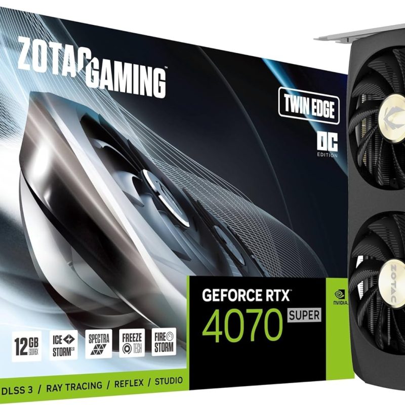 RTX 4070 Super 12GB Zotac Twin Edge OC GDDR6X