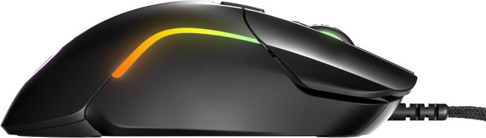 SteelSeries Rival 3 Wireless Mysz do gier - Ponad 400 godzin żywotności baterii - Technologia Dual Wireless 2.4 GHz i Bluetooth