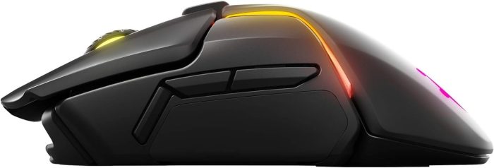 SteelSeries Rival 3 Wireless Mysz do gier - Ponad 400 godzin żywotności baterii - Technologia Dual Wireless 2.4 GHz i Bluetooth