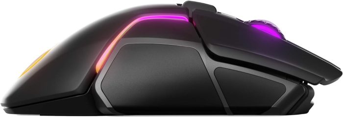 SteelSeries Rival 3 Wireless Mysz do gier - Ponad 400 godzin żywotności baterii - Technologia Dual Wireless 2.4 GHz i Bluetooth