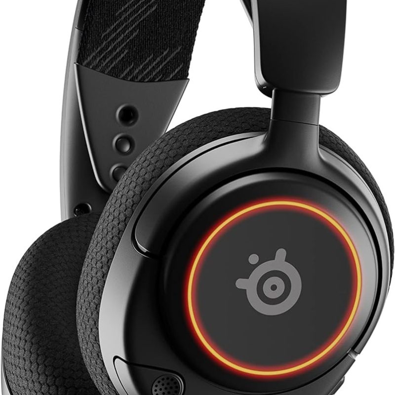 SteelSeries Arctis Nova 1 - Gamingowy zestaw słuchawkowy do wielu systemów — Przetworniki Hi-Fi — Dźwięk przestrzenny 360° —