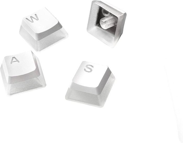 SteelSeries PrismCaps – Nakładki na klawisze Double Shot PBT – Wytrzymałe termoplastyczne nakładki PBT – Kompatybilne z