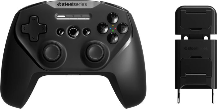 SteelSeries Kontroler Nimbus+ - Sprawniejsze działanie na wszystkich urządzeniach Apple