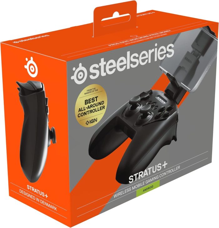 SteelSeries Kontroler Nimbus+ - Sprawniejsze działanie na wszystkich urządzeniach Apple